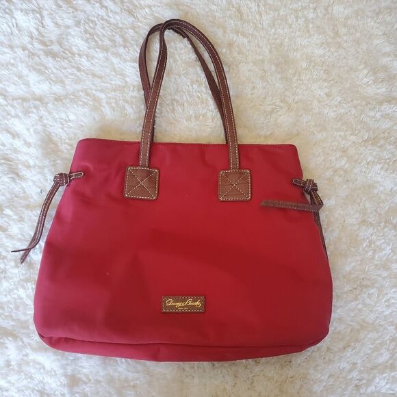DOONEY AND BOUKE Victoria Bag Red Hand Bag - Picture 1 of 12